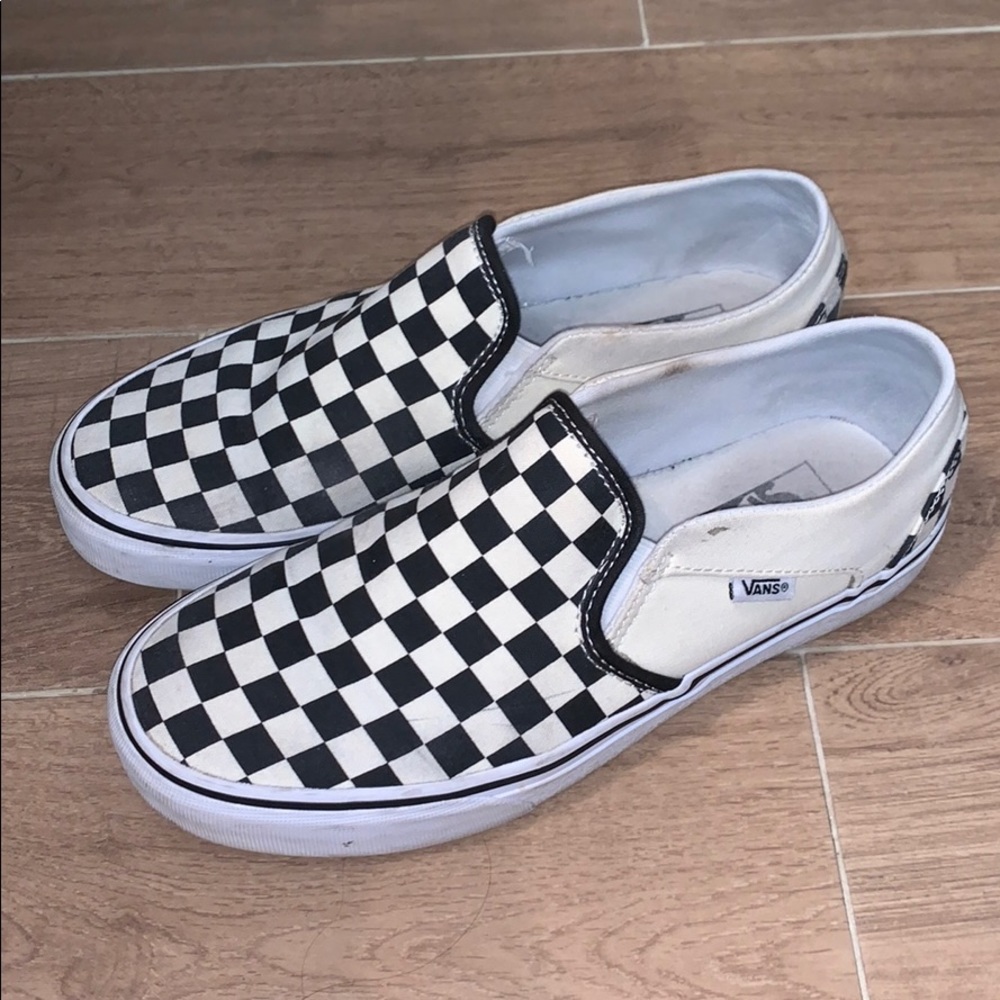 Checkered vans